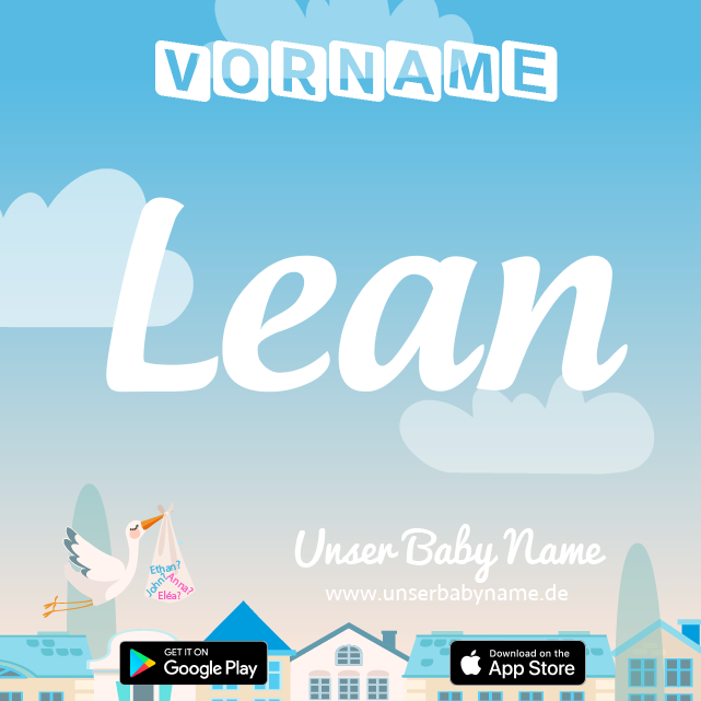 Name Lean : Bedeutung, Herkunft, Popularität