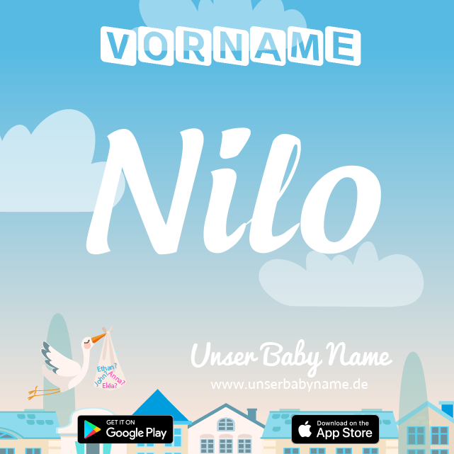 Name Nilo : Bedeutung, Herkunft, Popularität