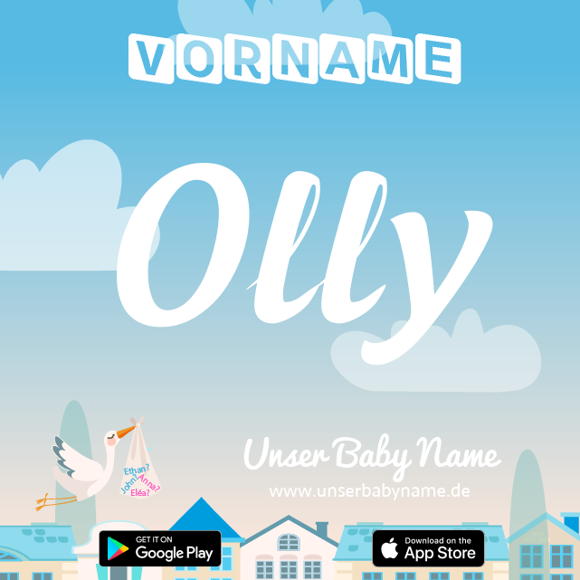 Name Olly : Bedeutung, Herkunft, Popularität