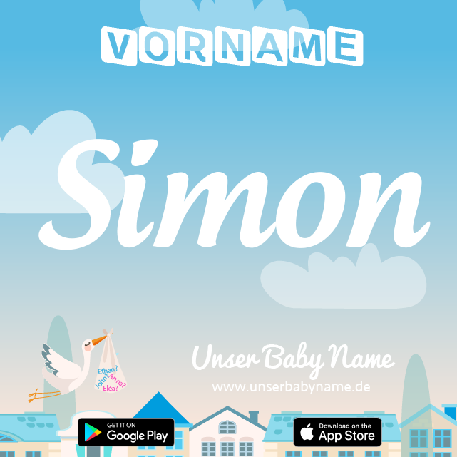 Name Simon : Bedeutung, Herkunft, Popularität