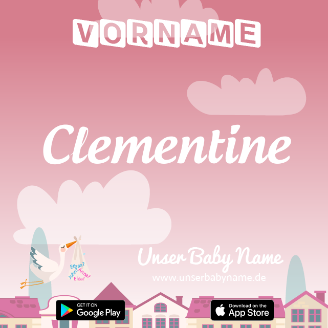 Name Clementine : Bedeutung, Herkunft, Popularität