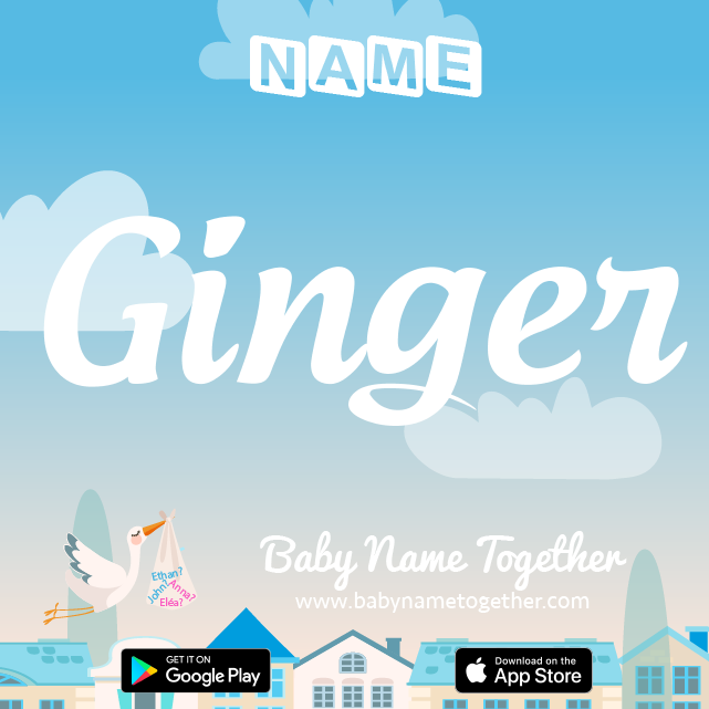 Name Ginger : Meaning, Origin & Popularity