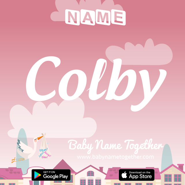 Name Colby : Meaning, Origin & Popularity