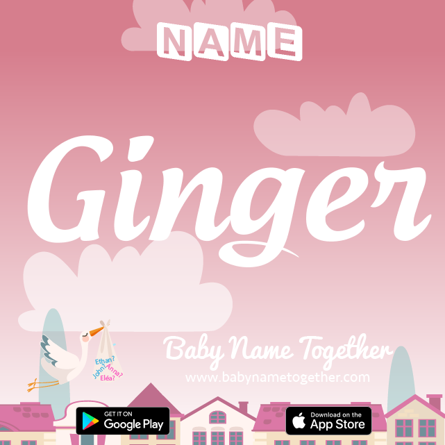 Name Ginger : Meaning, Origin & Popularity