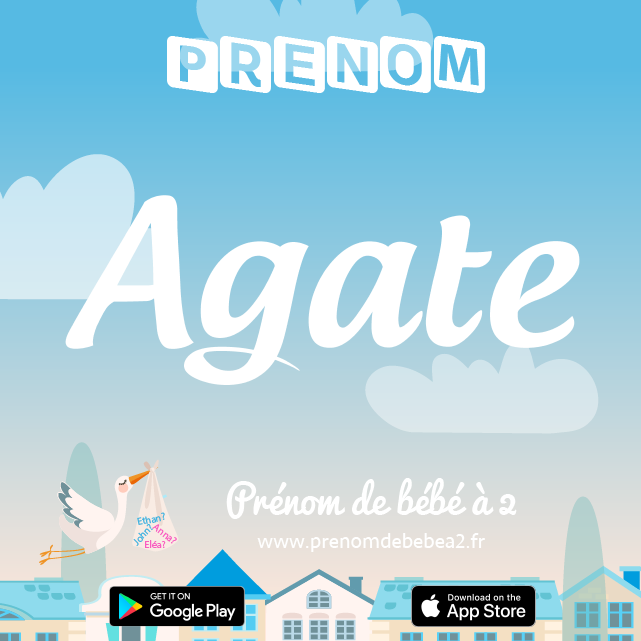 Prénom Agate : Signification, origine, popularité