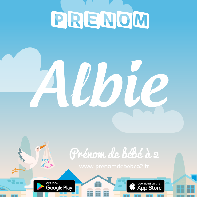 Prénom Albie : Signification, origine, popularité