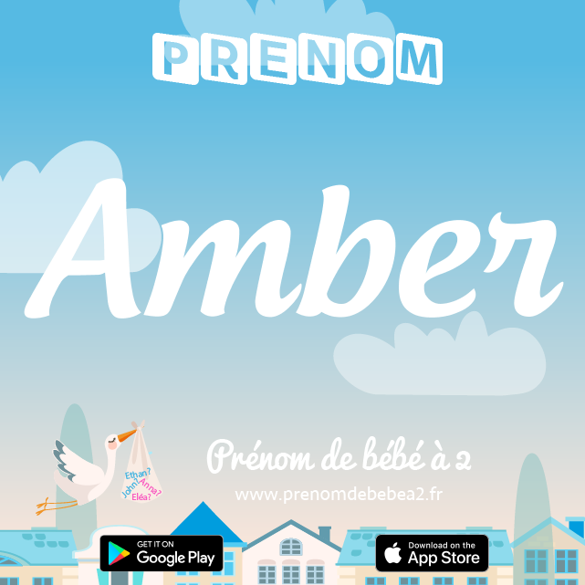 Prénom Amber : Signification, origine, popularité