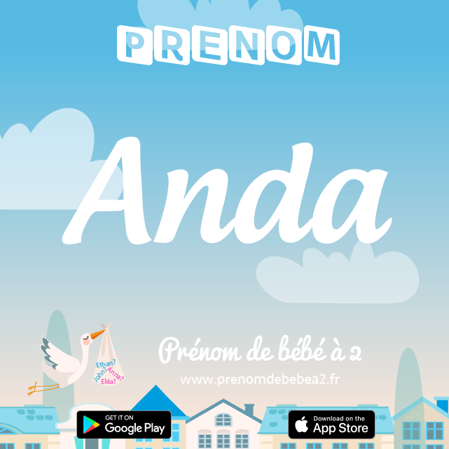 Prénom Anda : Signification, origine, popularité