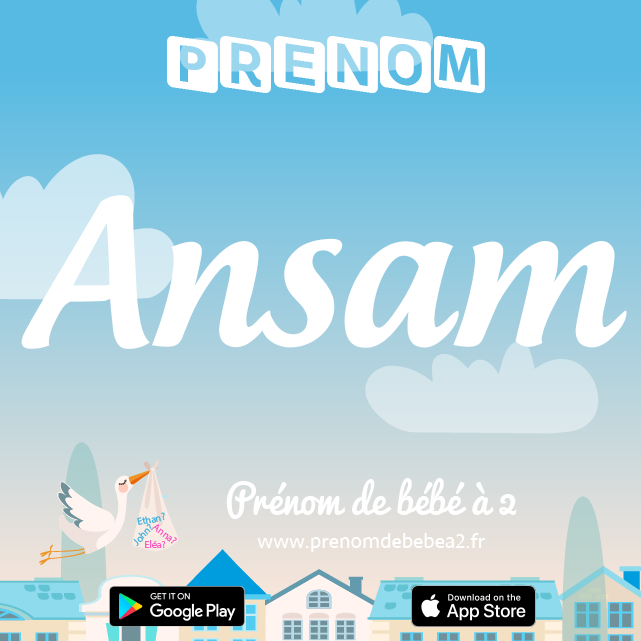 Prénom Ansam : Signification, origine, popularité