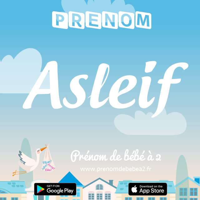 Prénom Asleif : Signification, origine, popularité