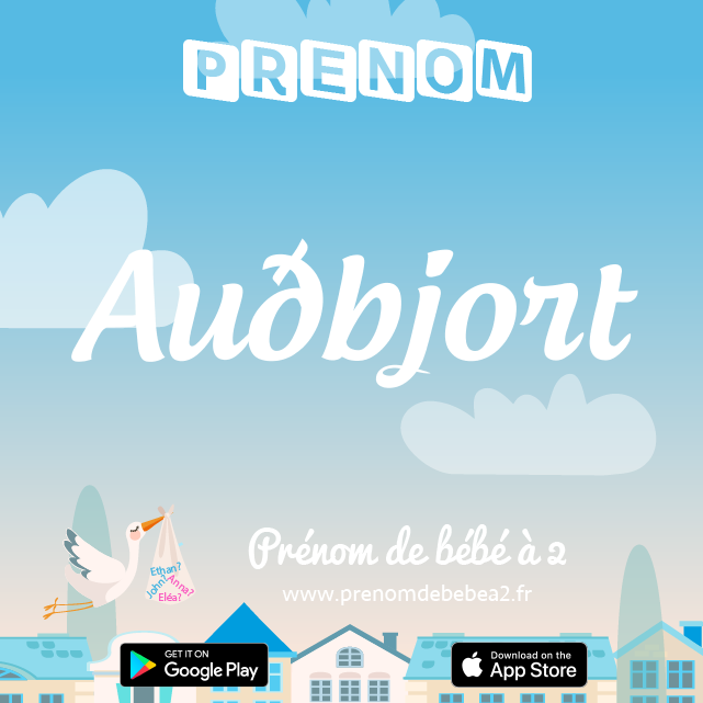 Prénom Auðbjort : Signification, origine, popularité