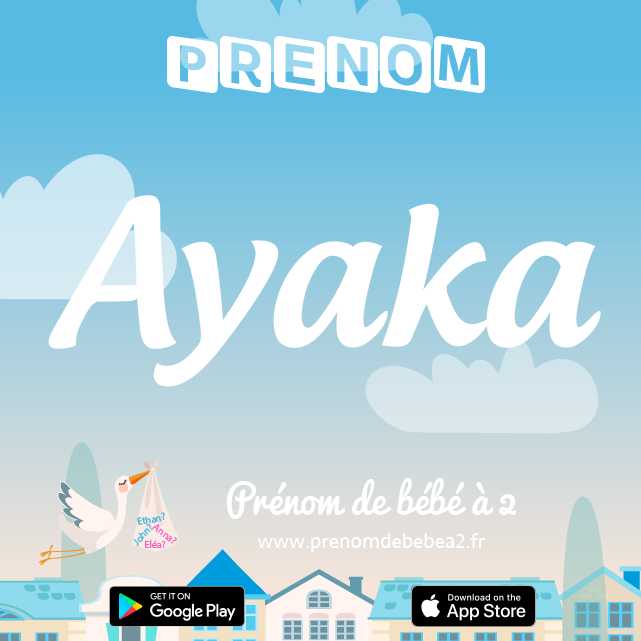 Prénom Ayaka : Signification, origine, popularité