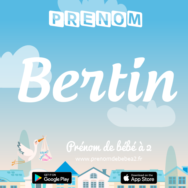Prénom Bertin : Signification, origine, popularité