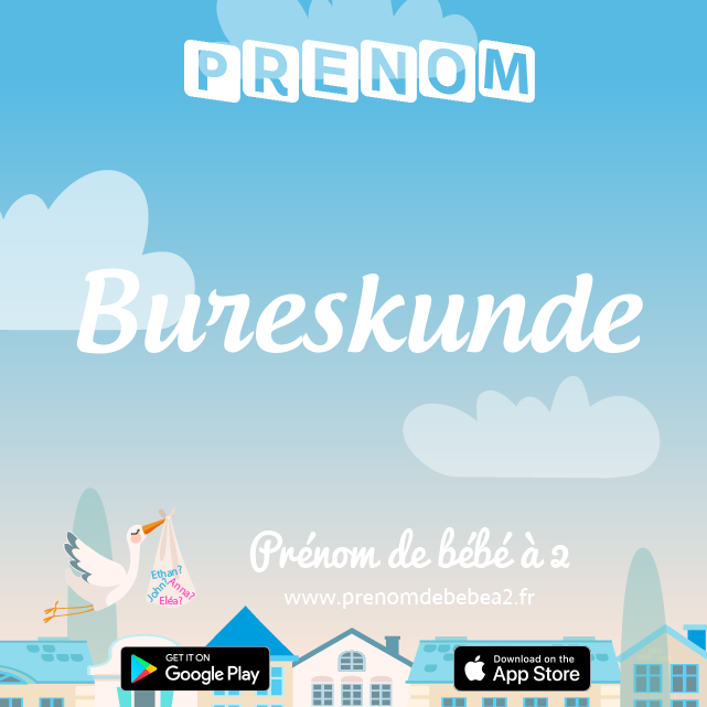 Prénom Bureskunde : Signification, origine, popularité