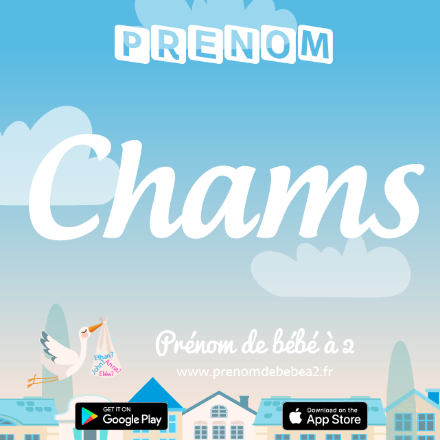 Prénom Chams : Signification, origine, popularité