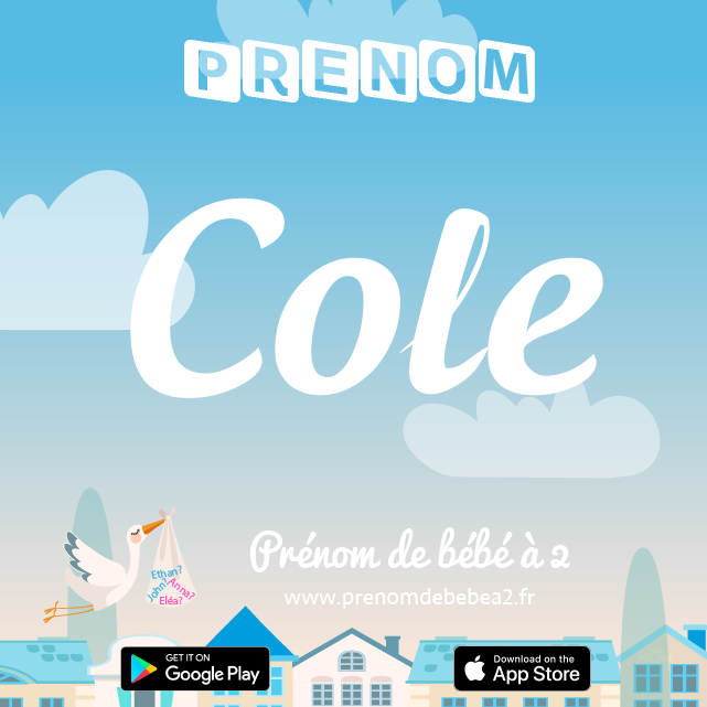 Prénom Cole : Signification, origine, popularité