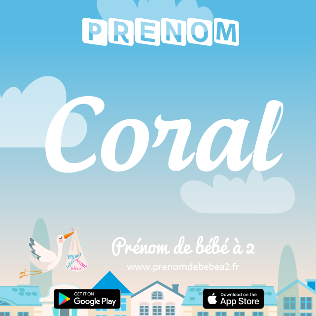 Prénom Coral : Signification, origine, popularité