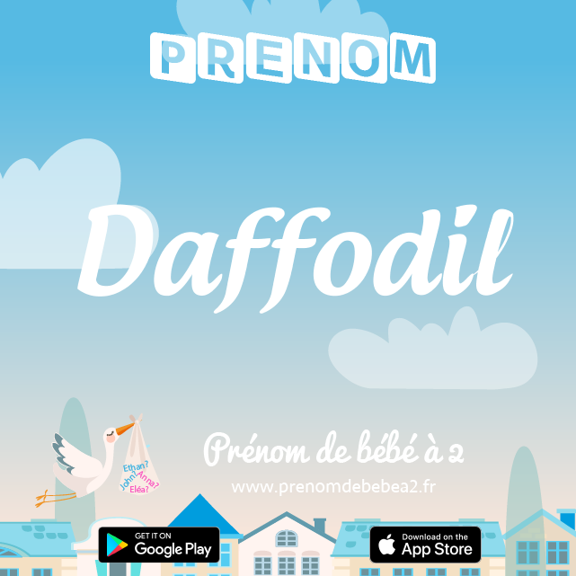Prénom Daffodil : Signification, origine, popularité