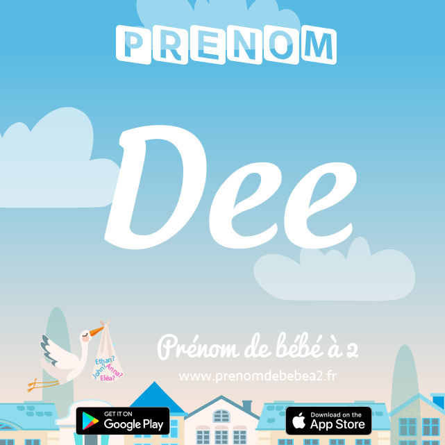 Prénom Dee : Signification, origine, popularité