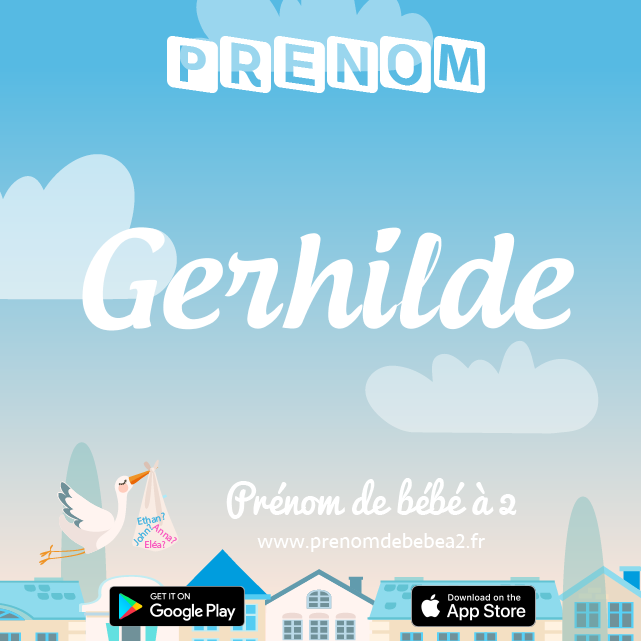 Prénom Gerhilde : Signification, origine, popularité