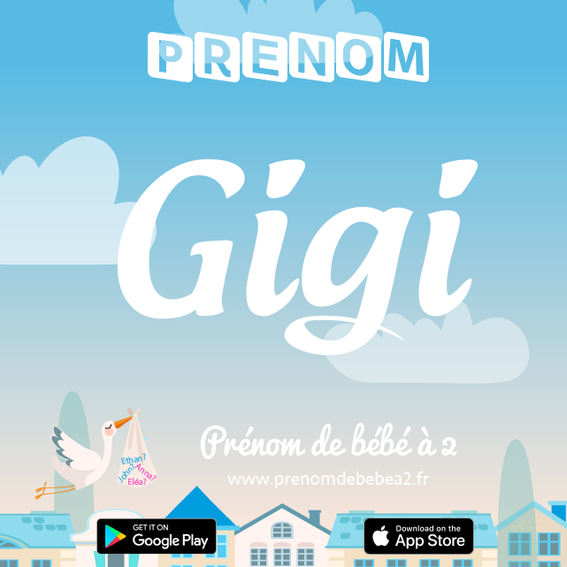 Prénom Gigi : Signification, origine, popularité