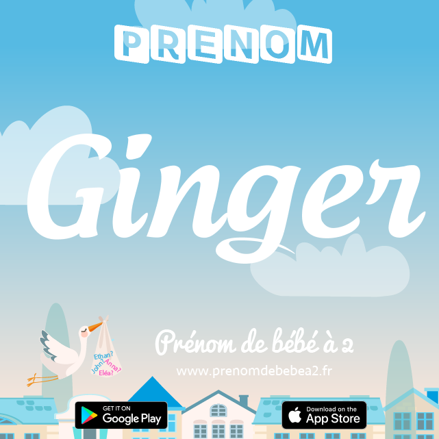 Prénom Ginger : Signification, origine, popularité