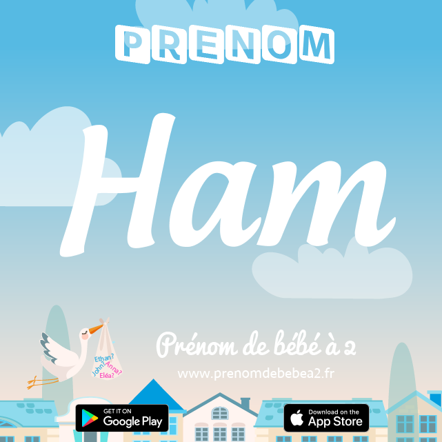 Prénom Ham : Signification, origine, popularité
