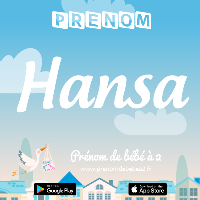 Prénom Hansa : Signification, origine, popularité