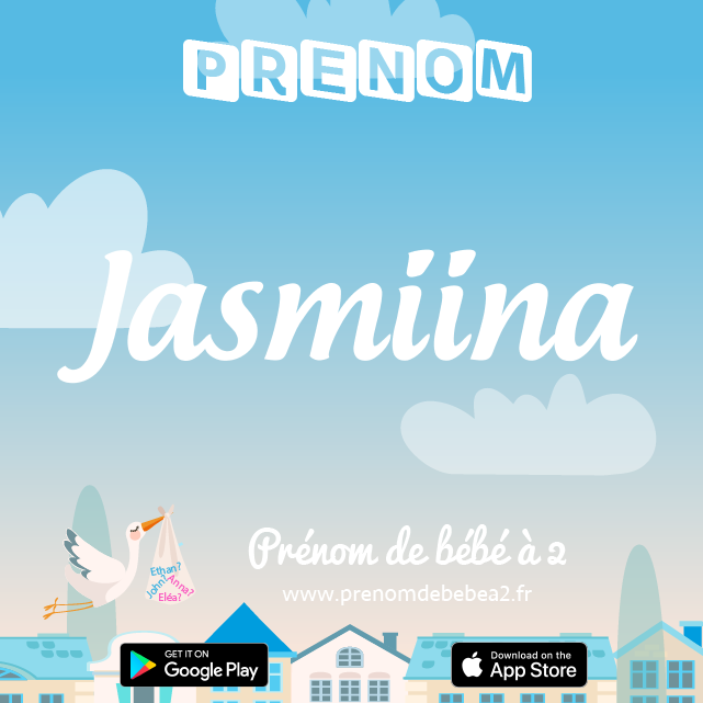 Prénom Jasmiina : Signification, origine, popularité