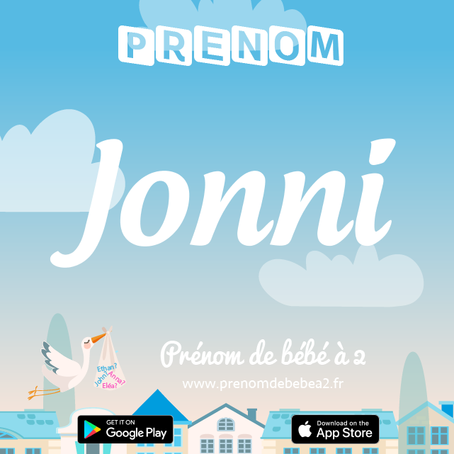 Prénom Jonni : Signification, origine, popularité