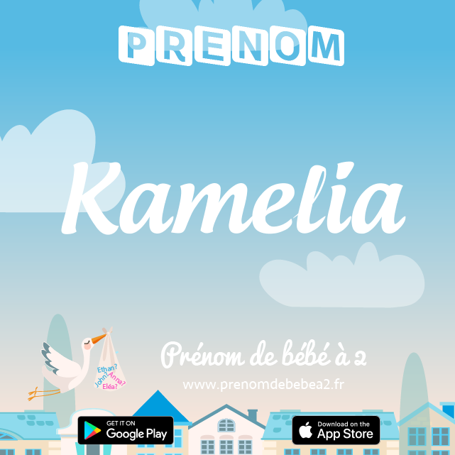 Prénom Kamelia : Signification, origine, popularité