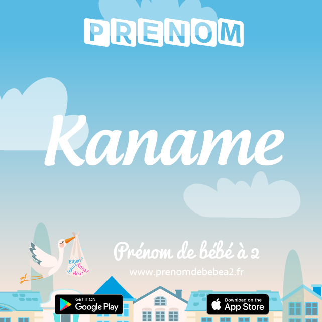 Prénom Kaname : Signification, origine, popularité