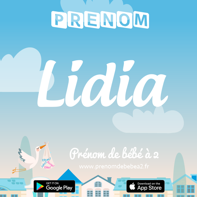 Prénom Lidia : Signification, origine, popularité
