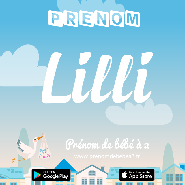 Prénom Lilli : Signification, origine, popularité