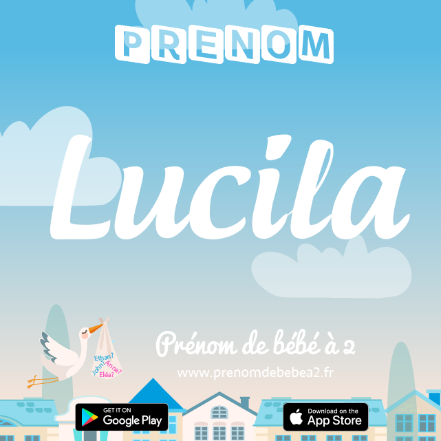 Prénom Lucila : Signification, origine, popularité