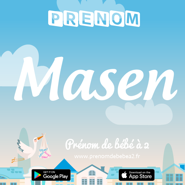 Prénom Masen : Signification, origine, popularité
