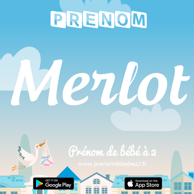 Prénom Merlot : Signification, origine, popularité