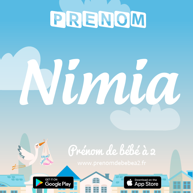 Prénom Nimia : Signification, origine, popularité