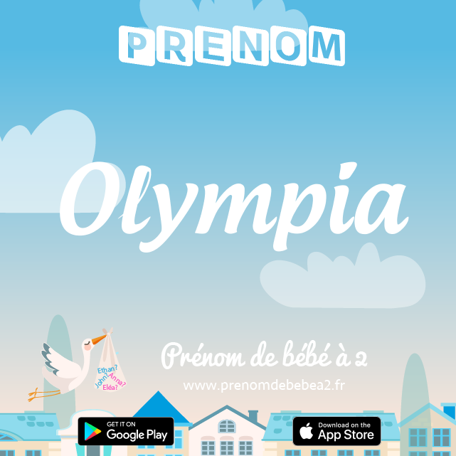 Prénom Olympia : Signification, origine, popularité