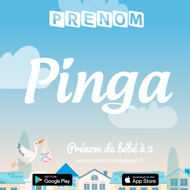 Prénom Pinga : Signification, origine, popularité