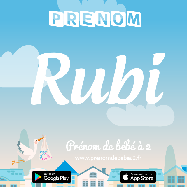Prénom Rubi : Signification, origine, popularité