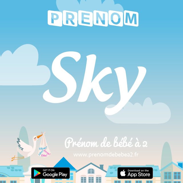 Prénom Sky : Signification, origine, popularité