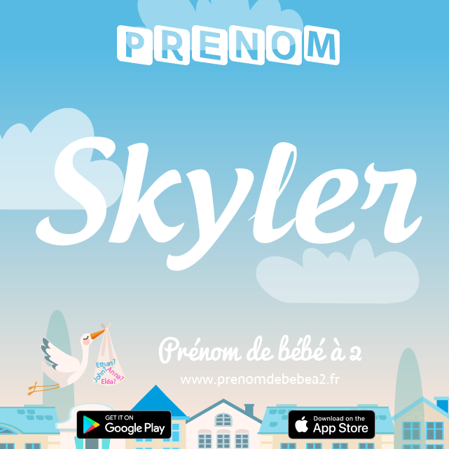 Prénom Skyler : Signification, origine, popularité