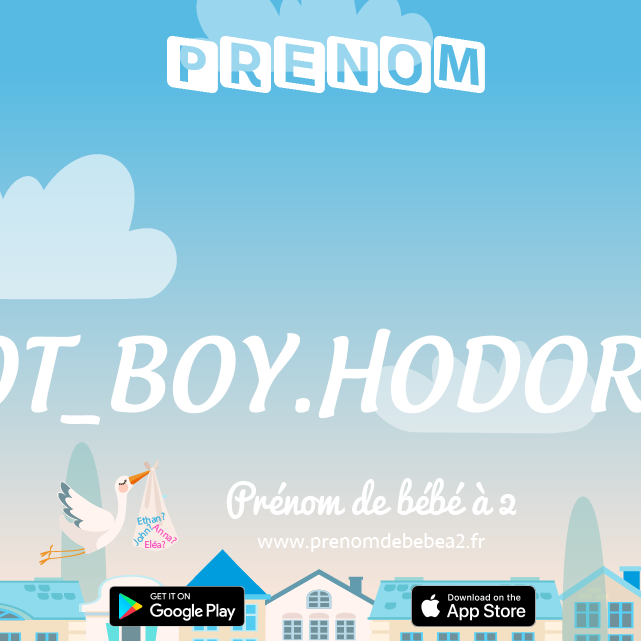 Prénom TH_GOT_BOY.HODOR_TITLE : Signification, origine, popularité