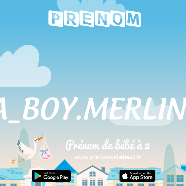 Prénom TH_HA_BOY.MERLIN_TITLE : Signification, origine, popularité