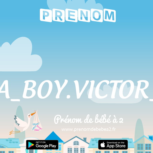 Prénom TH_HA_BOY.VICTOR_TITLE : Signification, origine, popularité