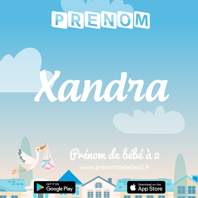 Prénom Xandra : Signification, origine, popularité