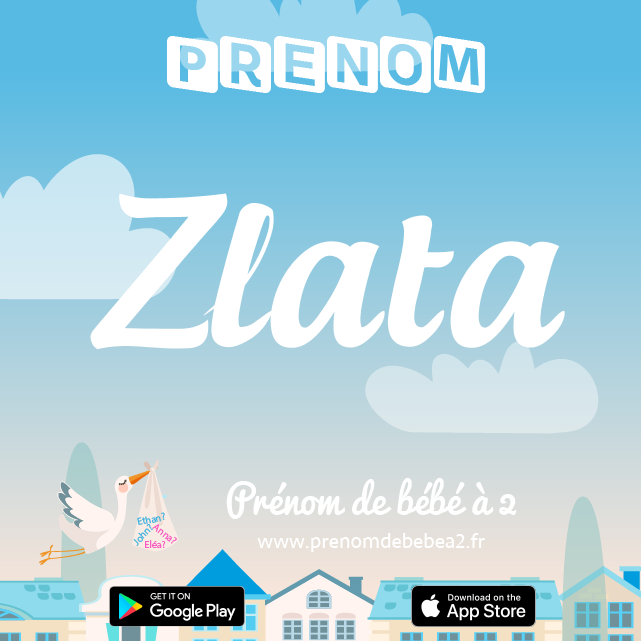 Prénom Zlata : Signification, origine, popularité