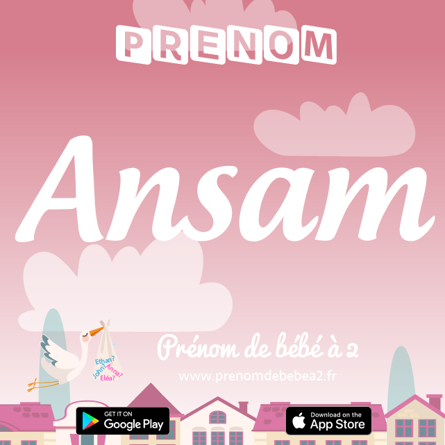 Prénom Ansam : Signification, origine, popularité
