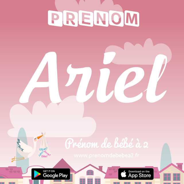 Prénom Ariel : Signification, origine, popularité